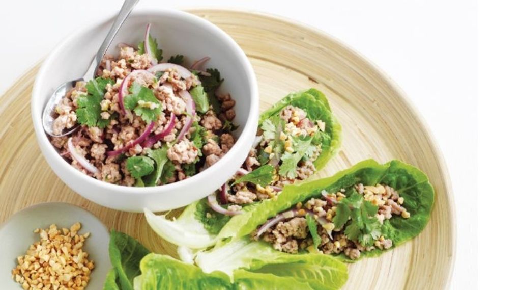 Thai dish larb