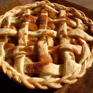 Rosemary and thyme apple pie